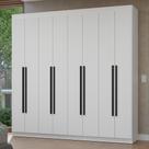 Guarda-Roupa Casal 8 Portas Batentes Netuno Madesa B