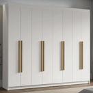 Guarda-Roupa Casal 8 Portas Batentes Venus Madesa B