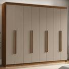 Guarda-Roupa Casal 8 Portas Batentes Venus Madesa R