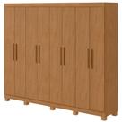 Guarda-Roupa Casal 8 Portas Bater 4 Gavetas Andara Lopas Roupeiro