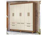 Guarda Roupa Casal 8 Portas Curitiba Jatobá Areia - Santos Andirá Guarda Roupa Casal 8 Portas Curitiba Jatobá Areia - Santos Andirá