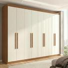 Guarda Roupa Casal 8 Portas e 4 Gavetas Master New
