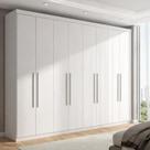Guarda Roupa Casal 8 Portas e 4 Gavetas Master New