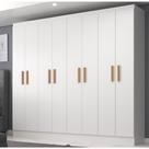 Guarda Roupa Casal 8 Portas Paris Evidência Móveis