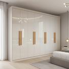 Guarda Roupa Casal 8 Portas Paris Maxel Móveis