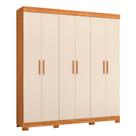Guarda Roupa Casal Amarok 6 Portas Premium Albatroz MDP 2 Gavetas Guarda Roupa Casal Amarok 6 Portas Premium Albatroz MDP 2 Gavetas