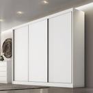 Guarda Roupa Casal Ambiente Londres 3 Portas 4 Gavetas Neve - Novo Horizonte Guarda Roupa Casal Ambiente Londres 3 Portas 4 Gavetas Neve - Novo Horizonte