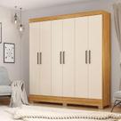 Guarda Roupa Casal Ambiente Prático Cinamon Touch Off White Demóbile Guarda Roupa Casal Ambiente Prático Cinamon Touch Off White Demóbile