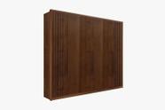 Guarda roupa casal anápolis ripado 6 portas 6 gavetas 100% mdf