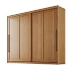 Guarda Roupa Casal Atraente 100% MDF 2 Portas de Correr 6 Gavetas