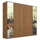 Guarda Roupa Casal Atrice 6 Portas com 2 Espelhos - Demartêz