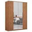 Guarda Roupa Casal Attore D43012K 4 Portas 2 Portas em Espelho Amendola - Demartêz