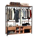 Guarda Roupa Casal Barcelona Preto Demolição Artefamol