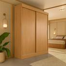 Guarda-Roupa Casal Boreal 2 Portas Carvalho Guarda-Roupa Casal Boreal 2 Portas Carvalho