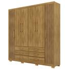 Guarda Roupa Casal Canadá 6 Portas Nature Brisa Vila Rica Guarda Roupa Casal Canadá 6 Portas Nature Brisa Vila Rica
