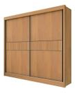 Guarda Roupa Casal Cancun 2 Pt Ripado Cinamomo Mdf D'doro