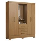 Guarda Roupa Casal Capela 4P 3G 164 cm Paris ARMoveis