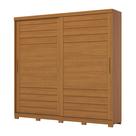 Guarda Roupa Casal Cayman 2 Portas 6 Gavetas e Pés D337 Cinamomo - Henn