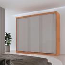 Guarda Roupa Casal Chile 100% Mdf 3 Portas de Correr