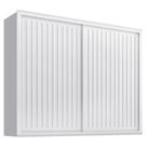 Guarda Roupa Casal Coliseu 2 Portas 6 Gavetas Branco Absoluto Semi Fosco - Zanzini