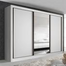 Guarda Roupa Casal com 3 Espelhos e 3 Portas Minastex