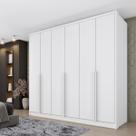 Guarda-roupa Casal com 6 Portas e 6 Gavetas 243cm Multimóveis CR35489