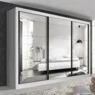 Guarda Roupa Casal com 9 Espelhos 3 Portas Ravena Minastex Guarda Roupa Casal com 9 Espelhos 3 Portas Ravena Minastex