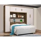 Guarda-Roupa Casal com Cabeceira 6 Portas 3 Gavetas Top Cancun Yescasa