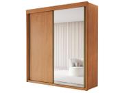Guarda-roupa Casal com Espelho e Sapateiro 4 Gavetas 2 Portas de Correr Conquista Móveis Prime Chicago