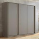 Guarda Roupa Casal com Laterais Curvas 276cm 100% MDF