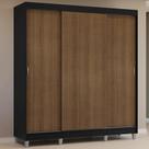 Guarda-Roupa Casal com Pés 3 Portas de Correr Reno Madesa P