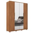 Guarda Roupa Casal Com Pés 4 Portas 2 Com Espelhos Attore D02 Amendola Touch - Mpozenato Guarda Roupa Casal Com Pés 4 Portas 2 Com Espelhos Attore D02 Amendola Touch - Mpozenato