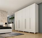 Guarda-Roupa Casal com pés 6 Portas 8 Gavetas 270cm Sevilla Guarda-Roupa Casal com pés 6 Portas 8 Gavetas 270cm Sevilla