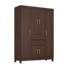 Guarda-Roupa Casal Ecom 6 PT 2 GV Café