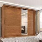 Guarda Roupa Casal Essencial 2 Portas de Correr 6 Gavetas com 4 espelhos Guarda Roupa Casal Essencial 2 Portas de Correr 6 Gavetas com 4 espelhos