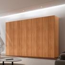 Guarda Roupa Casal Everest MDF 10 Portas 12 Gavetas e 5 Prateleiras Moderna Mobília