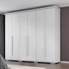 Guarda Roupa Casal Everet 6 Portas de Bater 5 Gavetas Guarda Roupa Casal Everet 6 Portas de Bater 5 Gavetas