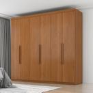 Guarda Roupa Casal Evidence Plus 6 Portas de Bater 4 Gavetas