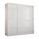 Guarda Roupa Casal Fortaleza 3 Portas Carioca Móveis Branco