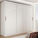 Guarda-Roupa Casal Harvard 3 Portas 2 Gavetas 100% Mdf Mdf Branco - Panorama Móveis Guarda-Roupa Casal Harvard 3 Portas 2 Gavetas 100% Mdf Mdf Branco - Panorama Móveis