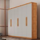 Guarda Roupa Casal Hera 6 Portas MDF Rufato Guarda Roupa Casal Hera 6 Portas MDF Rufato