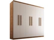 Guarda Roupa Casal Hera 6 Portas MDF Rufato