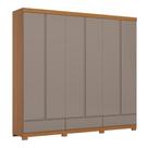 Guarda Roupa Casal Imperial 6 Portas 9 Gavetas - Móveis Henn Guarda Roupa Casal Imperial 6 Portas 9 Gavetas - Móveis Henn