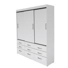 Guarda Roupa Casal Isabela 03 Portas 09 Gavetas