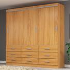Guarda-Roupa Casal Isabela 3 PT 9 GV Cinamomo