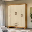 Guarda-Roupa Casal Itapema 6 Portas 2 Gavetas