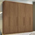 Guarda-Roupa Casal Key West 8 Portas 4 Gavetas Jatoba - Pnr Móveis