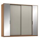 Guarda Roupa Casal Laredo D44010K Amêndola Touch Nude Prime Flex - Demartez