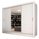 Guarda Roupa Casal Layla 3 Pts Espelho Central Branco Guarda Roupa Casal Layla 3 Pts Espelho Central Branco