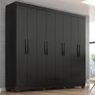 Guarda Roupa Casal Lisboa 8 Portas 4 Gavs Com Pés